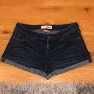 Denim shorts